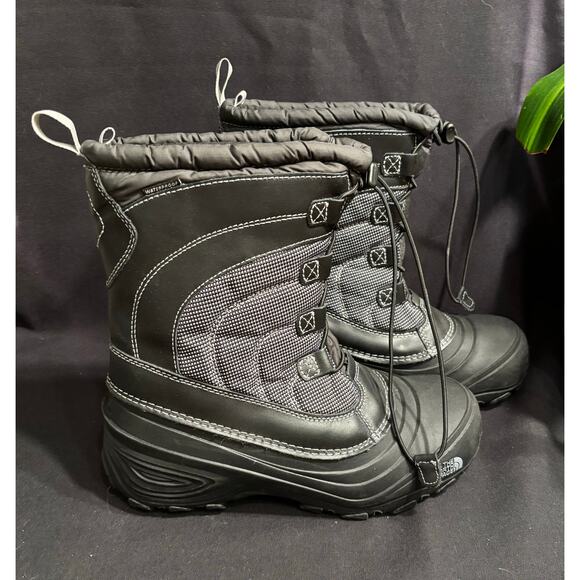 Women’s Youth North Face Waterproof Thermafelt Alpenglow IV Snow Boots, size 7 - Picture 4 of 8